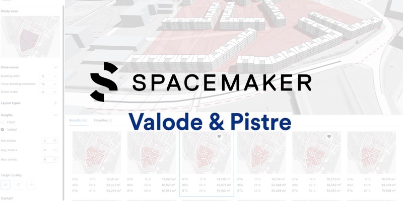 Intelligence artificielle et Immobilier : Valode&Pistre signe un partenariat avec Spacemaker AI