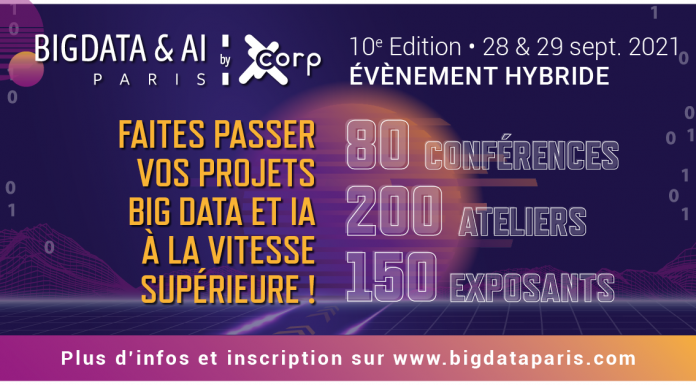 10ème édition de Big Data & AI Paris, l'évènement européen dédié à l'intelligence artificielle et au big data